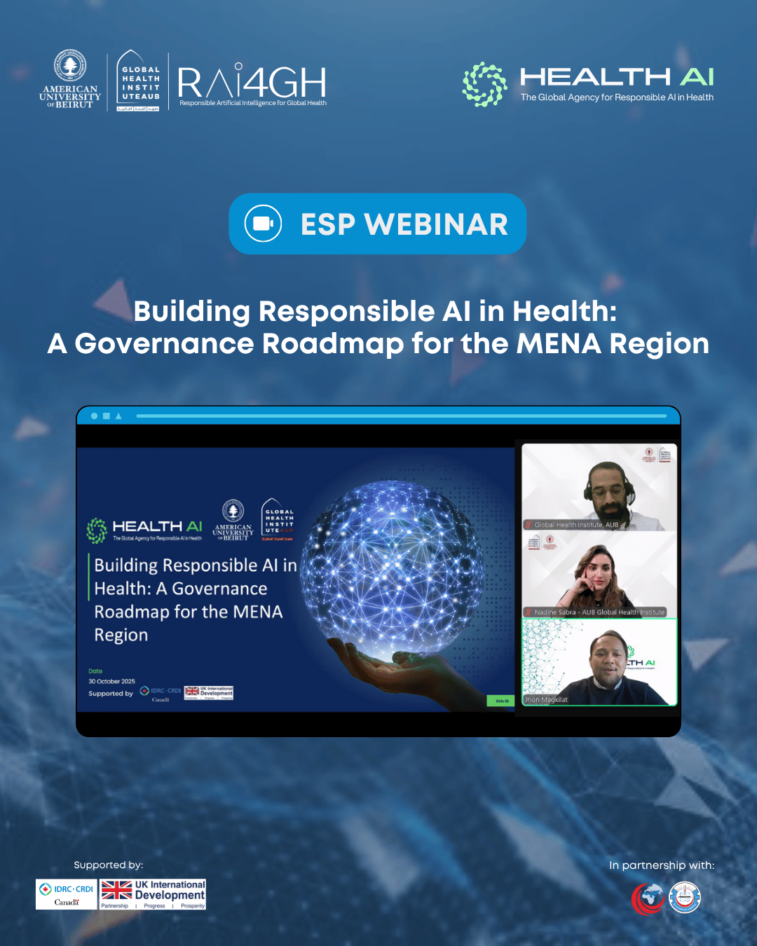 Building Responsible AI in Health: A Governance Roadmap for the MENA Region
